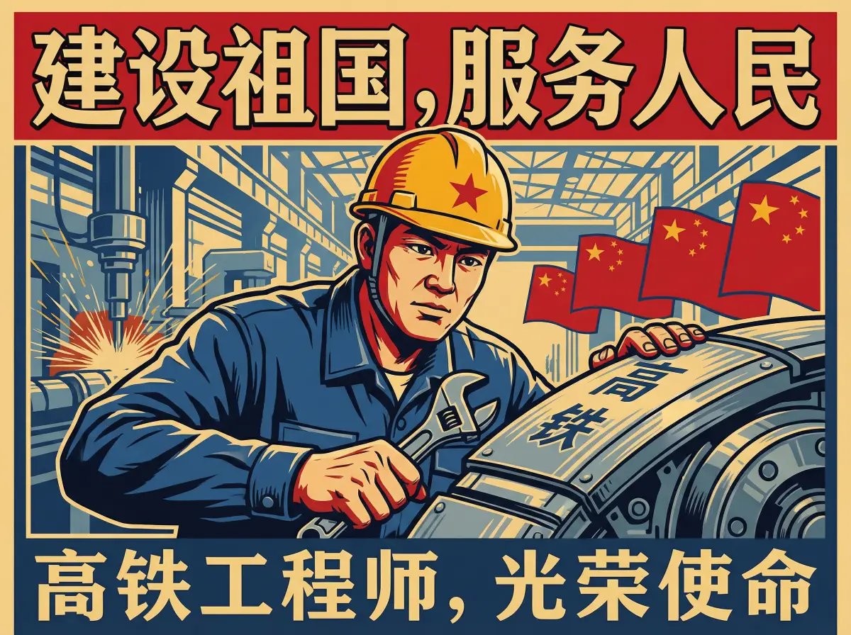 高铁工程师李铁牛在检修设备 - 51网